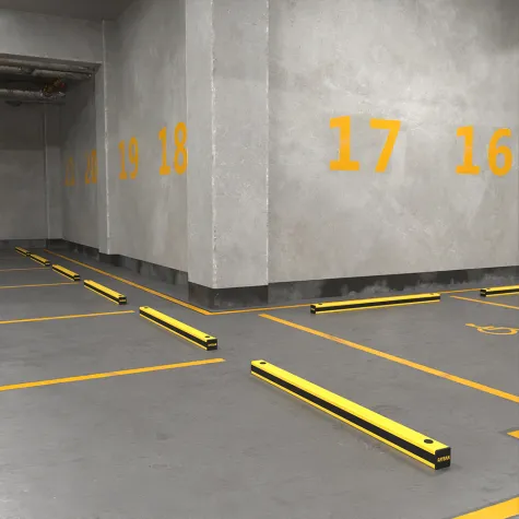 Rodapé de Proteção Flexível Kick Rail