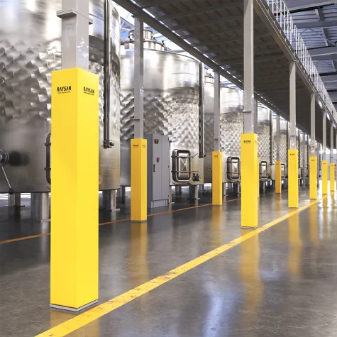 Proteção Almofadada de Coluna SoftGuard