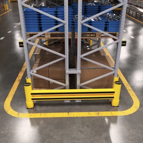 Barreira de Proteção de Rack 2R Delta