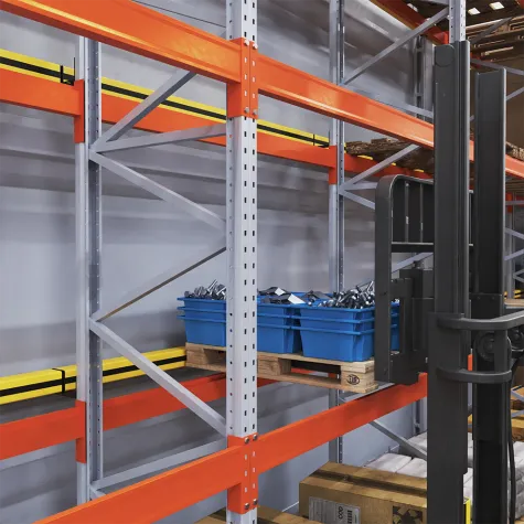Barreira Traseira para Racks RackWall
