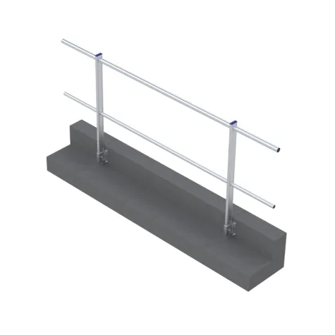 Guarda-Corpos Modular com Fixação Direta à Parede