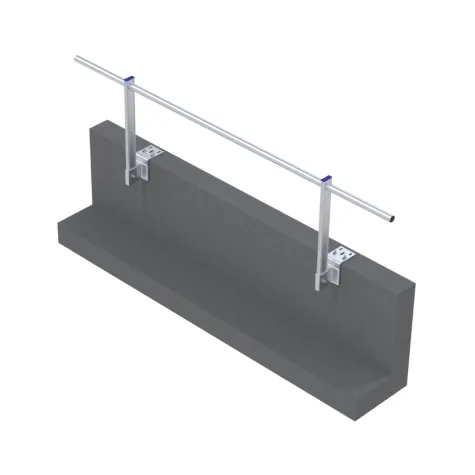 Guarda-Corpos Modular com Fixação no Topo da Parede